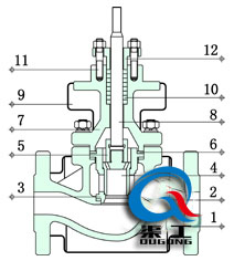 電動保溫調節(jié)閥（套筒結構圖）