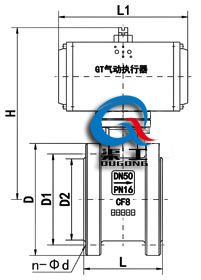 氣動超薄球閥GT執(zhí)行器)